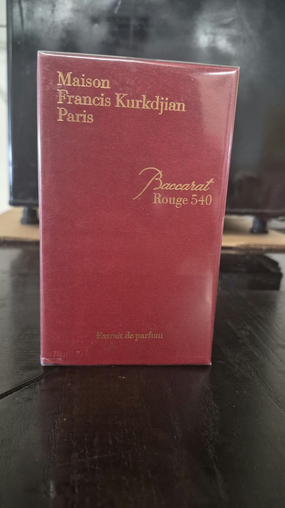 Maison Francis Kurkdjian Baccarat Rouge 540 Extrait de Parfum 2.4 oz / 70 ml retail box