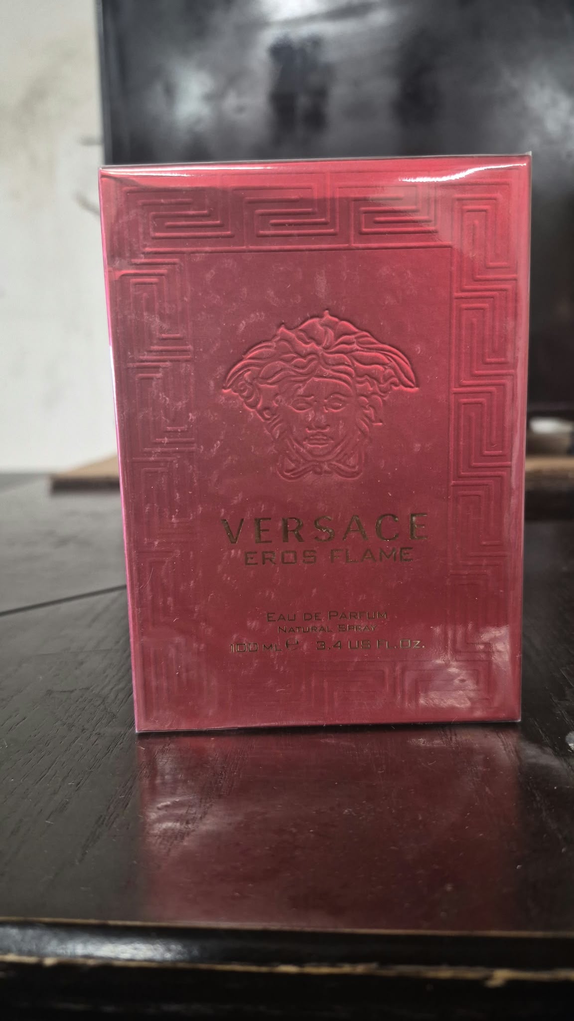 Versace Eros Flame Eau de Parfum 3.4 oz / 100 ml retail box