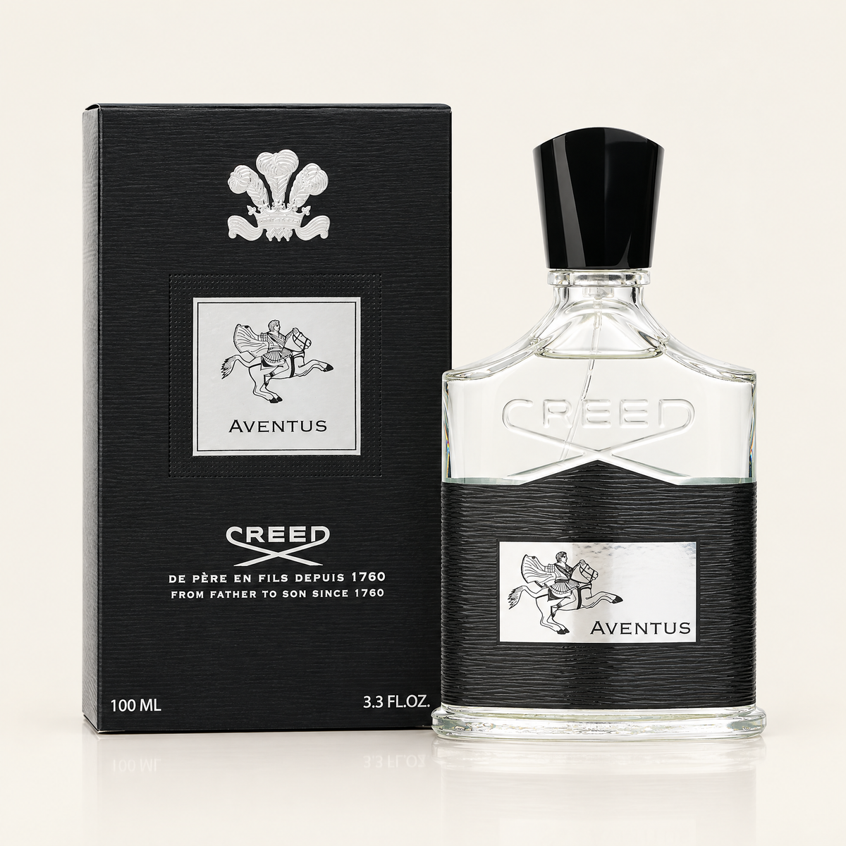 Creed Aventus Eau de Parfum 100 ml bottle and box