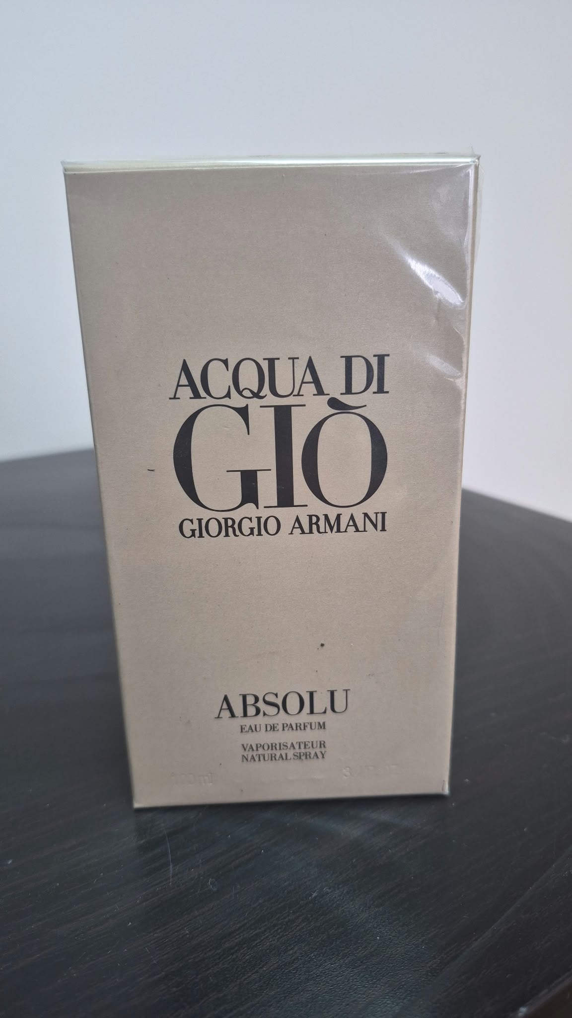 Giorgio Armani Acqua di Gio Absolu Eau de Parfum 4.2 oz / 125 ml retail box