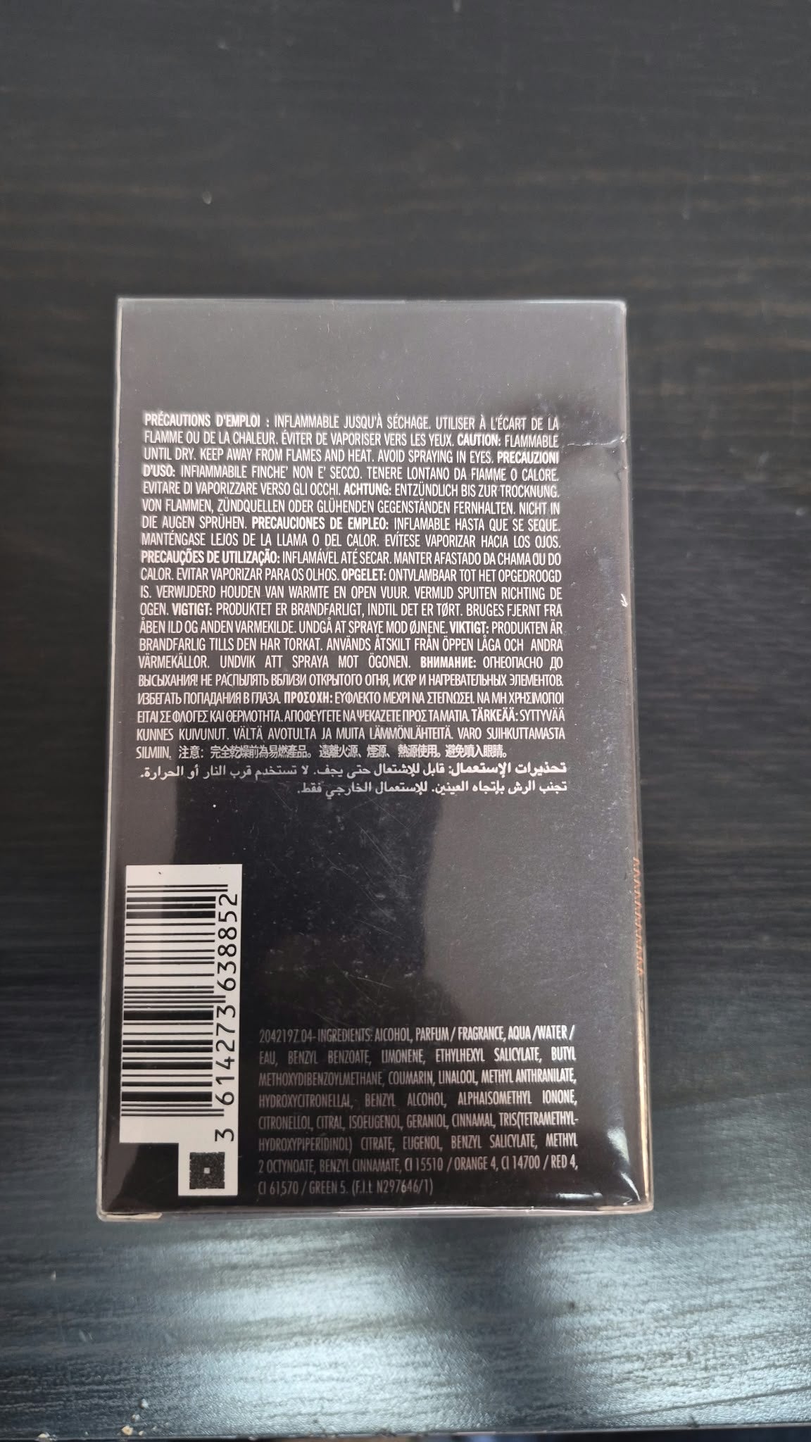 Azzaro The Most Wanted Parfum 3.38 oz / 100 ml retail box